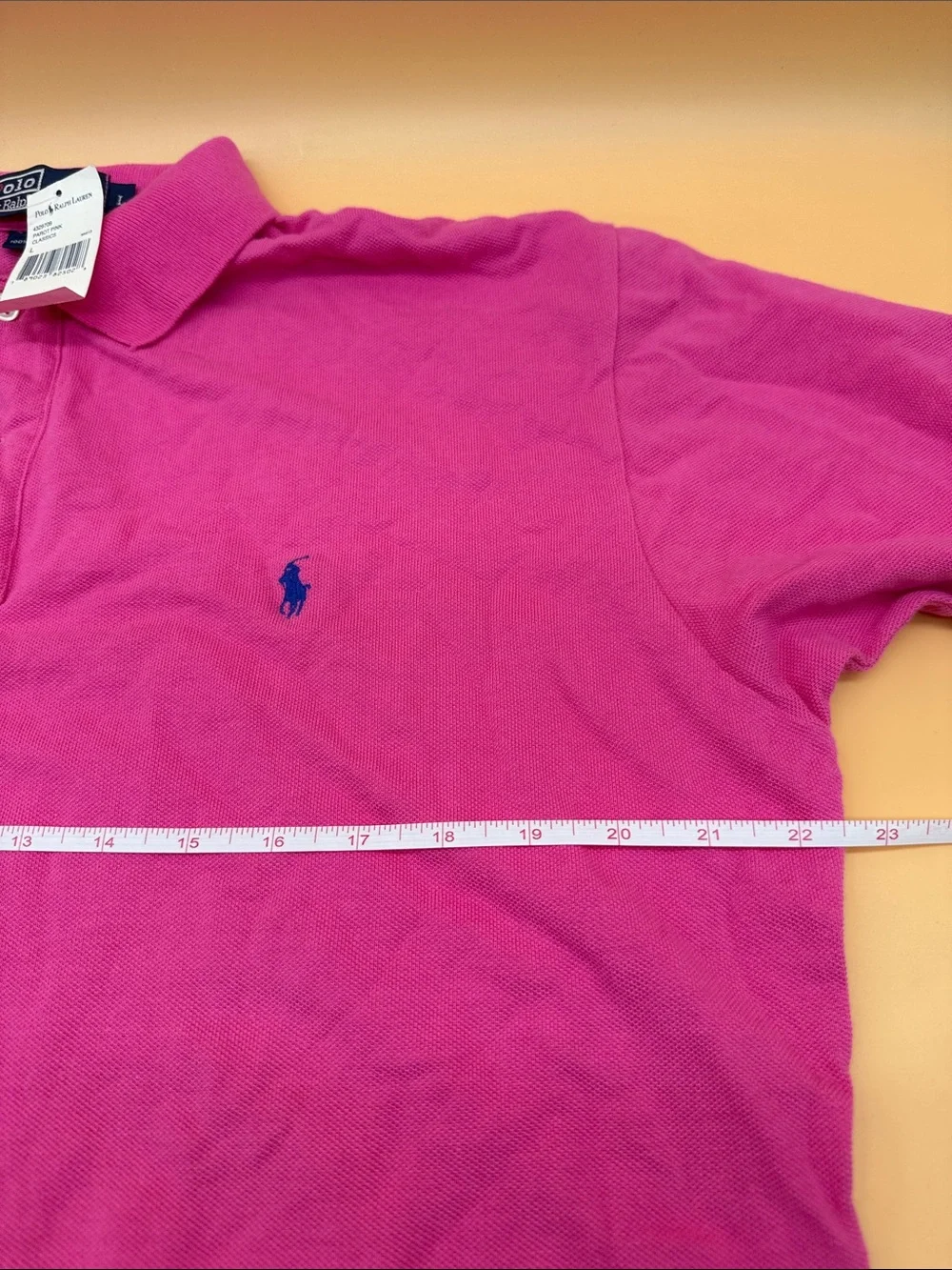 Ralph Lauren Men’s Polo Shirt in Fuchsia Pink